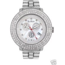 Joe Rodeo Pilot Watch 11.0ct Diamond Jojo Aqua Freeze