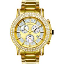 Joe Rodeo Trooper 6.00ct Diamond Gold Men's Watch JTRO8