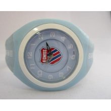 K-swiss Light Blue N.o.s. Watch Runs And Keeps Time