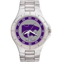 Kansas State Wildcats Pro II SS Men's Watch LogoArt