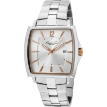 Kenneth Cole Men's Silver Dial Stainless Steel