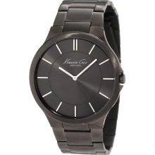 Kenneth Cole York Kc9109 Gunmetal Ip Stainless Steel Man's Watch