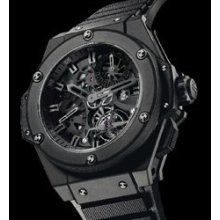 King Power Tourbillon GMT All Black (Ceramic / Black / Rubber Strap)