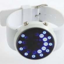 Kk016 The Leucorrhea Blue Light Of Led Type Watches Creative 100