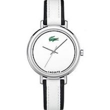 Lacoste 2000501 White Dial Ladies Watch In Original Box