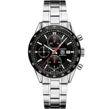 Ladies' Carrera Stainless Steel Chronograph Watch