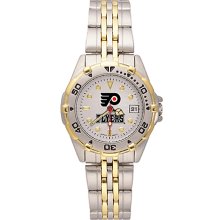 Ladies Philadelphia Flyers Watch - Stainless Steel All Star