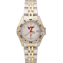 Ladies Virginia Tech University Watch - Stainless Steel All Star