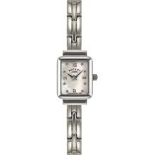 LB02870-07 Rotary Ladies Pearl Silver Watch