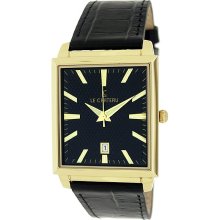 Le Chateau Classica Collection Men's Black Texture Dial