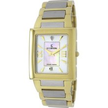 Le Chateau Men's Two-tone Diamond Accented Watch