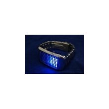 led watches digital electronical led wristatches led silver