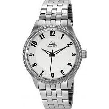 Limit Mens Watch Silver Metal Bracelet..white Dial. . 5909