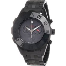 Limited Gv2 By Gevril Men's 3005b Parachute Black Pvd Chronograph Bracelet Watch