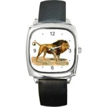 Lion Male Wild Cat Unisex Animal Art Wrist Watch NEW