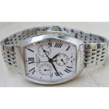 Longines Evidenza L2.656.4 Chrono Quartz Men's Watch, For Parts