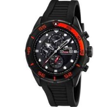 Lotus By Festina Black And Red 15678/6 Men's Watch 2 Years Warranty