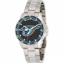 Major League Baseball Watches - Men's Toronto Blue Jays Stainless Steel Watch