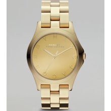 MARC by Marc Jacobs Yellow Golden Watch, 36.5mm