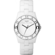 Marc by Marc Jacobs Ladies Silver Blade Watch MBM9500