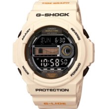 Men Casio GLX150-7 G-Shock White G-Shock Multi-Function Moon Tide