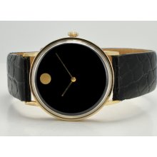 Mens 14K Movado Dress watch Manual Wind