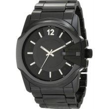 Men's Black Ceramic Case and Bracelet Black Dial Date Display