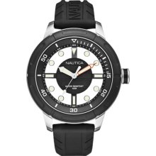 Men's black nautica nmx transparent watch n29552g