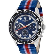 Men's Chronograph Blue Dial Blue