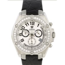 Mens Diamond Aqua Master Watch 1.70ct White