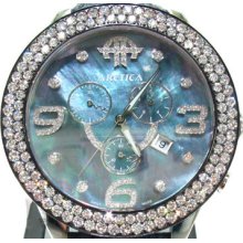 Mens Diamond Arctica Watch Round Cut G Color AR-D4-B2AB 6.25ct