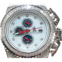 Mens Diamond Richard & Co Watch Round Cut H Color RC-3021D2B1 3.00ct