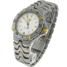 Men's Ebel Sportwave Diver's Stainless Steel Quartz Date Watch