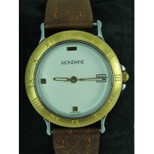 Mens-gents Mondaine Quartz Watch