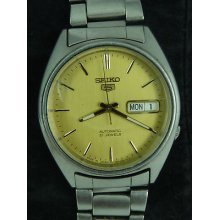 Mens Gents Seiko 5 Automatic 7s26-3120 Japan Watch