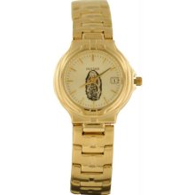 Men's Gold Tone Guadalupe Stainless Steel Dress Watch