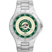 Mens Minnesota Wild Watch - Stainless Steel Pro II Sport