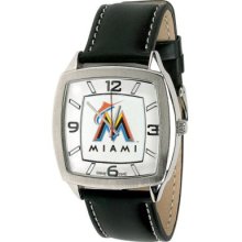 Mens MLB Retro Strap Watch Athletics