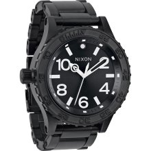 Men's Nixon The 51-30 Ti Watch in All Black