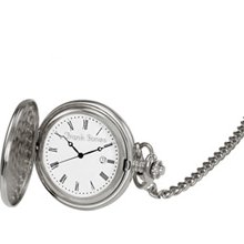 Men's Personalized Silver-Tone Pocket Watch (17 Characters) lacoste