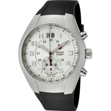 Men's Silver Dial Stainless Steel Strap ST 2500 Chronograph