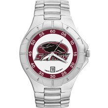 Mens Southern Illinois University Watch - Stainless Steel Pro II Sport