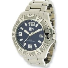 Mens Swi55 Navy General Stainless Steel Blue Dial Watch Xwa3443