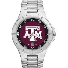 Mens Texas A&M University Watch - Stainless Steel Pro II Sport