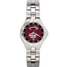 Miami Heat Pro II Women's Stainless Steel Bracelet Watch