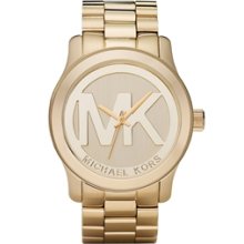 Michael Kors MK5473 Quartz Goldtone Bracelet Champagne Dial Women's Watch