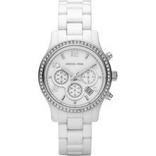 Michael Kors White Ceramic Ladies Watch Mk5469 $345