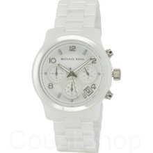 Michael Kors White Midsized Ceramic Mk5161 | Chronograph | 39mm |