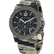 Michael Kors Women's Madison MK5599 Black Stainless-Steel Quartz Watch