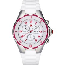 Michele MWW12F000024 Tahitian Jelly Bean White Dial Women's Watch